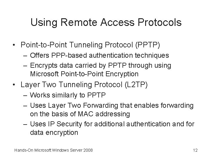 encryption protocols for remote access mac